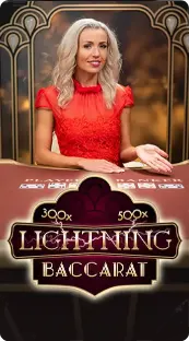 Lightning Baccarat Live Casino
